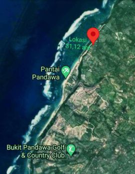 Cliff front Pandawa Beach Jimbaran Mr Sal
