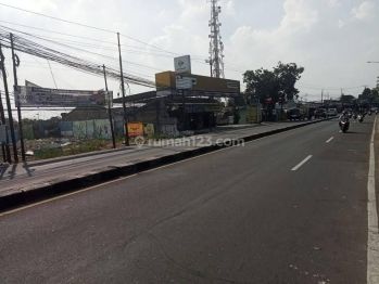 Tanah Strategis Tepi Jalan Raya Jakarta Bogor Dekat Pintu Tol Cisalak