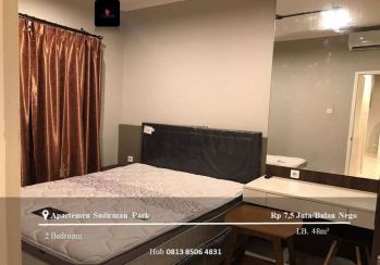 Sewa Apartemen Sudirman Park High Floor 2BR Fully Furnished Tower A