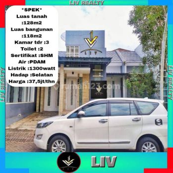 Dikontrakan rumah siap huni kawasan elite & one gate sistem