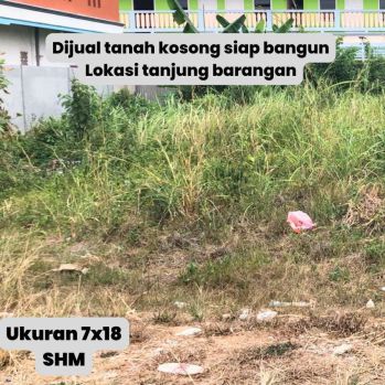 Jual tanah murah lokasi Tanjung Barangan