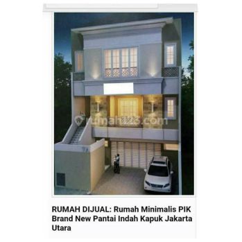 Dijual Rumah 3lantai Cluster Kano Pik 1 Jakarta Utara