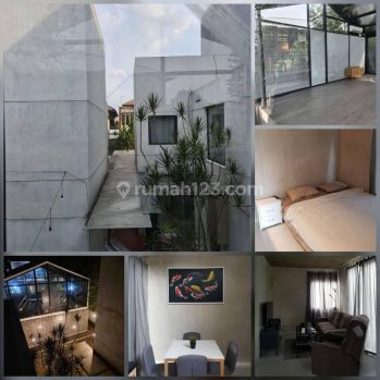 Jual hitung tanah guest house di mekarwangi furnish siap pakai