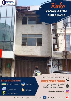 Disewakan Pasar Atom Surabaya harga 100 juta per tahun - The EdGe