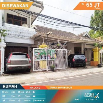 L003 Disewakan Rumah Murah Di Kawasan Borobudur Malang Kota