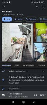Rent Rumah Kosan: Kost Putri Bu Edi