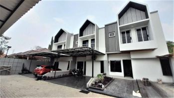 Rumah Baru 2 Lantai Siap Huni, Semi Furnish Dkat Tol Dan Mrt, SHM