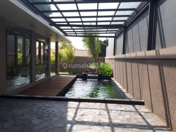 Rumah Garden Kolam Koi di Cluster Setra Duta Milenia Bandung