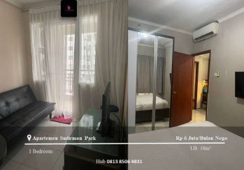 Sewa Apartemen Sudirman Park High Floor 1BR Full Furnished Tower B