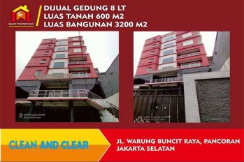 GEDUNG PERKANTORAN DAN APARTEMENT 8 LT, WARUNG BUNCIT, PANCORAN JAKSEL