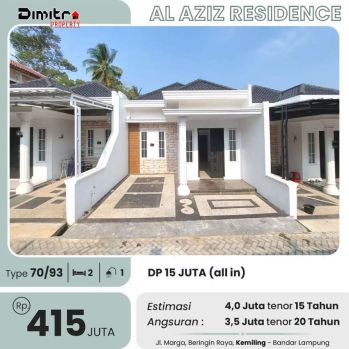 Rumah di langkapura kemiming