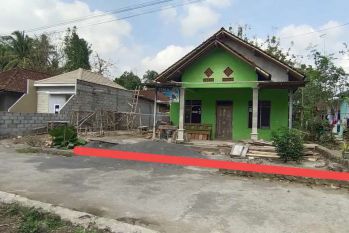 Di jual tanah bonus rumah di plembon sendangsari minggir 325 jt nego