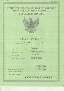 TANAH MURAH BANDAR LAMPUNG