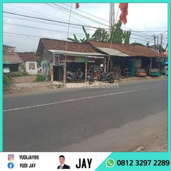 Rumah Tua Hitung Tanah Pinggir Jalan Dekat Kota