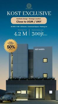 The Mandipa Kost Exclusive Lokasi Strategis Dekat Kampus Ternama Jogja