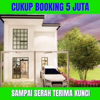 Rumah modern tanpa DP cukup booking 5 juta