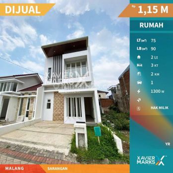 L007 Rumah Murah Dijual Dekat Hotel Savana Malang Kota