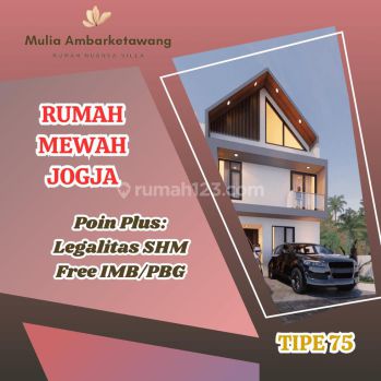 Rumah di Jogja Ada Pos Security 6 Km Ke Malioboro Nuansa Villa
