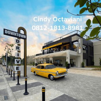 Dijual Ruko Downtown Drive A Commercial Area By Serpong 3,6m