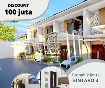 Dipasarkan New Town House Selangkah Ke Bintaro