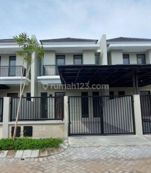 Sewa Rumah Baru 2 lantai Pondok Tjandra Sidoarjo