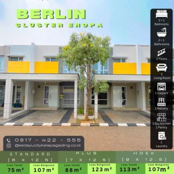 Rumah bagus 2 lantai di antapani bandung