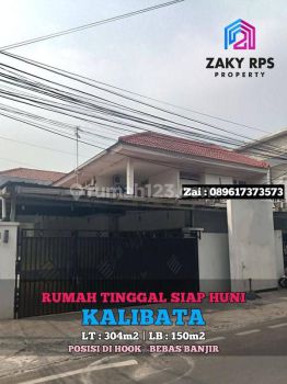 Kalibata - Dijual Rumah Tinggal Siap Huni Posisi Di Hook Dan Bebas Banjir Di
