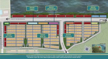 Jual rukan komersil @ PIK 2 Marina Bay harga under developer !!