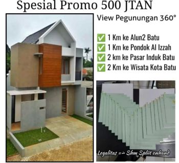 Rumah Villa Murah Batu