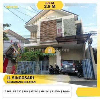 RUMAH 2 LANTAI SINGOSARI SEMARANG SELATAN