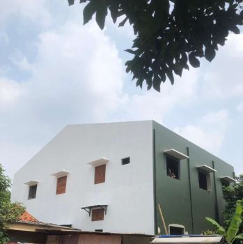 Kontrakan Baru Dibangun Luas, Bersih, Nyaman di Bekasi