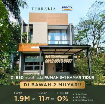 Terravia at bsd city rumah termewah termurah 2man omyle
