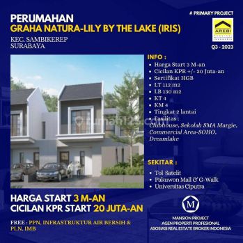 Perumahan Strategis Graha Natura Sambikerep Surabaya Barat Dkt Tol Satelit Gwalk