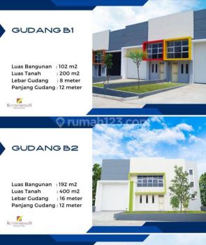 Gudang Luas Multifungsi Strategis di Kutawaringin Industrail Park