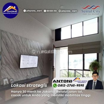 Di Jual Rumah di Kawasan Premium Sentul City cluster Centronia