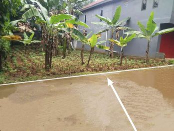 Jual tanah kebun akses masuk mobil truk luas tanah 200 mtr
