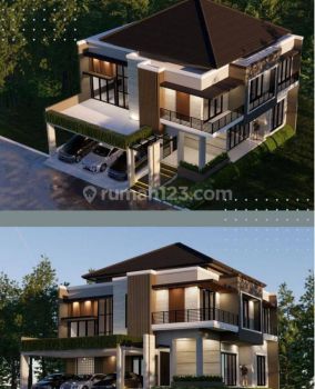 Dijual Luxury Modern House Icon Cosmo BSD