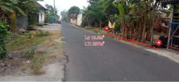 Tanah SHMP 297m2 lingkungan wisata candi