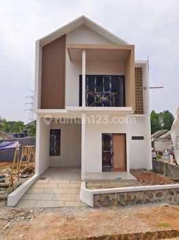 Rumah 2 Lantai 15 Menit Tol Cijago Tapos Depok