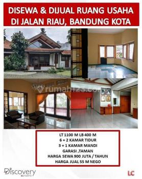 Ruang Usaha di Jalan Riau Bandung Kota