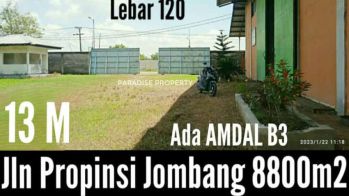 Jual Gudang Nol Jalan Raya Jombang