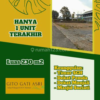 Tanah Dijual di Sleman Jalan Gito Gati Samping Masjid