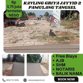 Tanah Kavling Termurah Di Pamulang Dekat Unpam Pusat