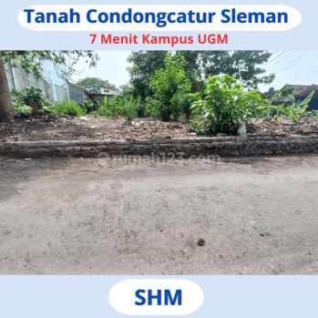 Tanah Sleman Condong Catur 10 Mnt Jogja City Mall Siap Bangun SHM