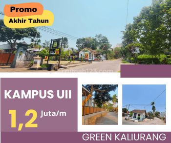 Bu Segera 1 Unit Tanah Jogja Dijual, 5 Menit Kampus Uii 1 Juta An