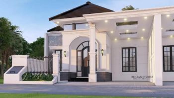 rumah baru mewah modern klasik di jl kaliurang dekat uii