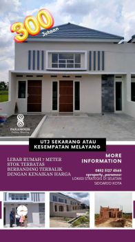 PERUMAHAN TERBAGUS DI KAWASANNYA selatan Sidoarjo Kota 300 jutaan