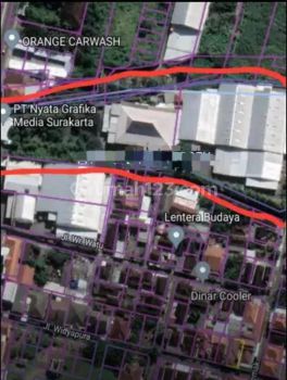 Sewakan Gudang Industri Luas 11572m Lokasi Kartasura