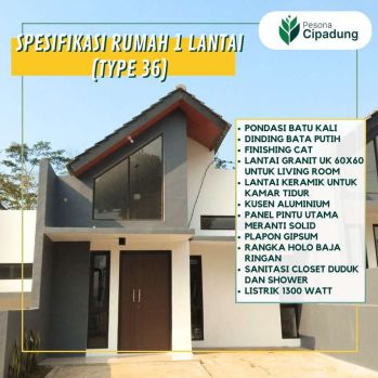 PERUMAHAN PESONA CIPADUNG DI KAWASAN KAMPUS BANDUNG TIMUR