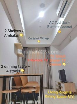 Apartemen Taman Anggrek Residence 2 BR Bagus Sekali